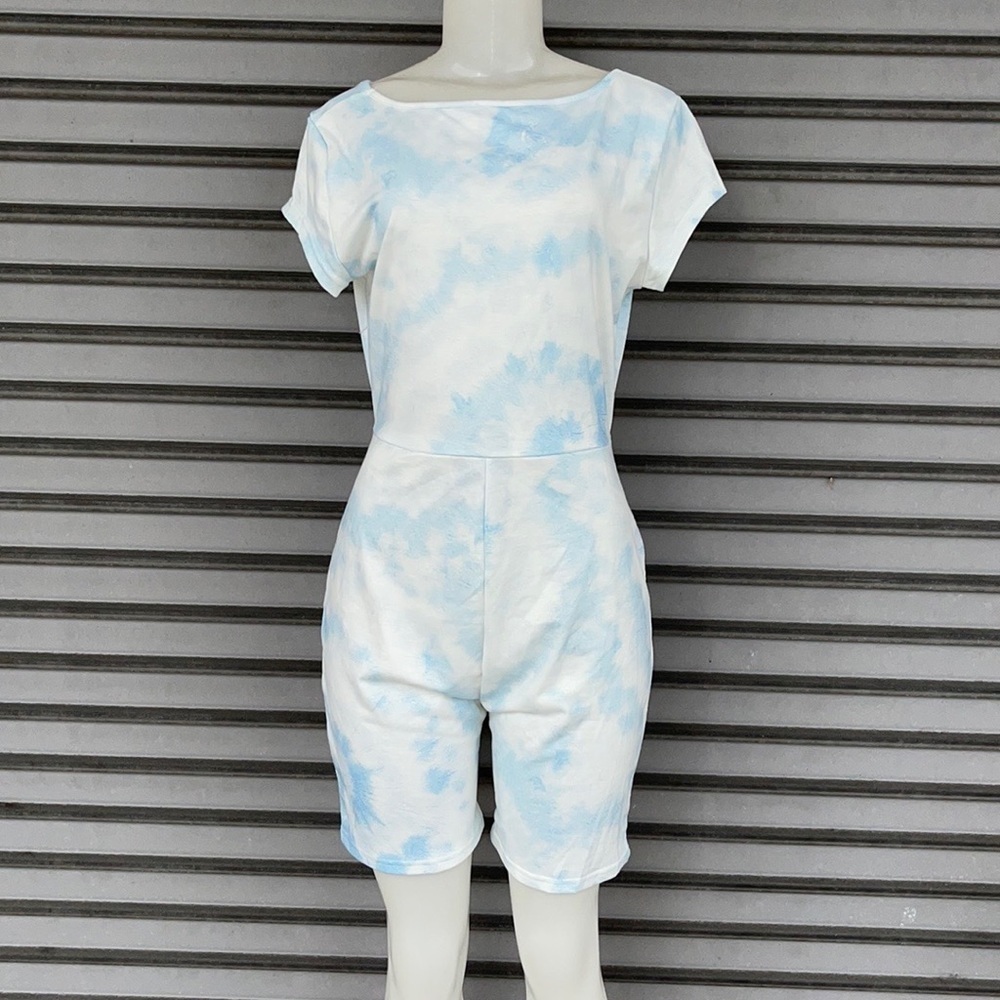 Shein Romper Open Back Size L